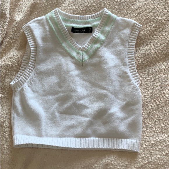 Glassons | Tops | Cropped Sweater Vest 